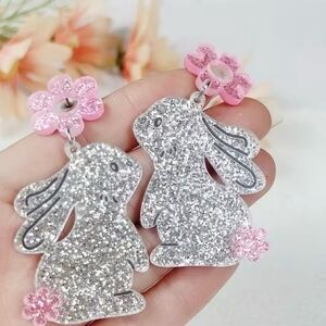 Fashion bunny earrings